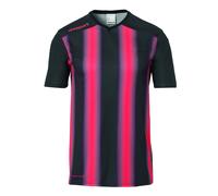 Uhlsport Stripe 2.0 Short Sleeve T-shirt Rouge,Noir M Homme