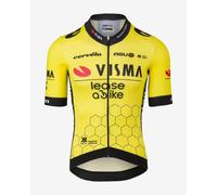 Maillot Visma Lease a Bike 2024 Premium manche courte jaune - M