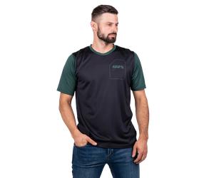 Maillot VTT 100% Ridecamp Short Sleeve Noir/Vert ForêtS Noir,Vert Forêt