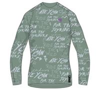 Endura Maillot Singletrack Print L/S pour Dames vert