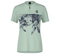 Maillot VTT femme Trail Flow Zip bleu