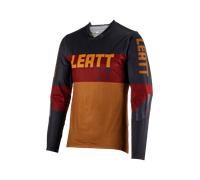 Leatt Gravity 4.0 Long Sleeve Enduro Jersey Orange,Noir M Homme