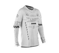 Maillot VTT Leatt VTT Gravity 3.0 Blanc CrèmeS Blanc Crème
