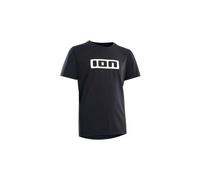 Maillot vtt manches courtes ion logo dr noir enfants
