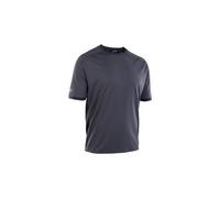 Ion Tech Logo Short Sleeve Enduro Jersey Gris S Homme Black