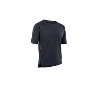 Maillot vtt manches courtes ion scrub amp bat noir homme