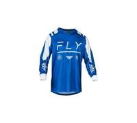 Maillot vtt manches longues fly racing f 16 bleu homme