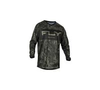 Maillot vtt manches longues fly racing f 16 vert