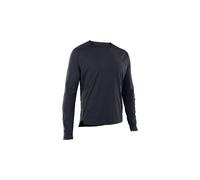 Maillot vtt manches longues ion scrub amp bat noir homme