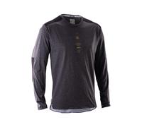 Maillot VTT Manches Longues Trail 4.0 Ghost Black LEATT Ciclisme Noir