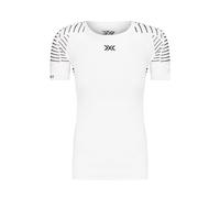 X-Bionic Invent 4.0 T-Shirt Maillot de Compression Manches Courtes Femme, Arctic White/Dolomite Grey, FR : S (Taille Fabricant : S)