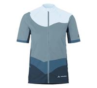 Vaude Bike Posta Full Zip Iii Short Sleeve Jersey Bleu 42 Femme