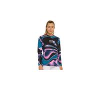 Maillots a manches longues dharco race noir rose femme