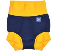 Splash About Happy Nappy Couche de bain réutilisable, Bleu Marine & Jaune, 6-12 mois