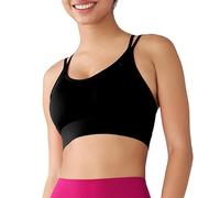 Maillots De Bain Brassiere Maillot De Bain Femme Gilet contrasté à bretelles Spaghetti pour femmes, une tasse fixe, séchage rapide, beau soutien-gorge dans le Haut De Maillot De Bain (Black, XL)