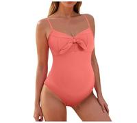 Maillots de Bain de maternité Une pièce col en V de Grossesse Maillots de Bain maternité Bikini Moulante Classique De Plage Beachwear Été Maillot Bain Femme