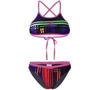 Maillots de bain femme aquafeel neon stripes mini-crossback 2 piece
