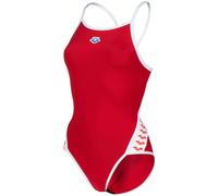 Maillots de bain femme arena icons super fly back solid red/white xl -