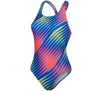 Maillots de bain femme speedo allover digital powerback blue/red s -