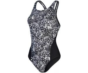 Maillots de bain femme speedo allover digital recordbreaker black/usa