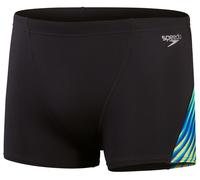 Maillots de bain homme speedo allover digi v-cut aquashort black/true