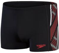 Maillots de bain homme speedo tech panel aquashort black/fed red/white