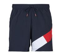 Tommy Hilfiger Colour Blocked Slim Fit Mid Length Swimming Shorts Bleu L Homme