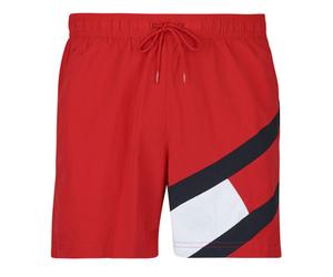 Maillots de bain hommes Tommy Hilfiger SF MEDIUM DRAWSTRING Rouge EU L