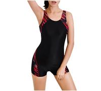 Maillots de Bain pour Femmes Maillot de Bain Femme 1 Pieces Contrôle Ventre Body Maillots de Bain de Compétition Piscine Plage Anti-UV Surfwear Natation Surfing Combinaison de Plongée Natation