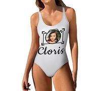 Maillots de Bain Une Pièce Personnalisés, Maillots de Bain Photo Personnalisés pour Femmes, Maillots de Bain Photo Personnalisés pour Mariée Petite Amie épouse Femme Plage Fête Vacances
