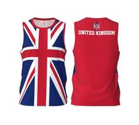 Maillots de Basketball aux Couleurs du Drapeau du Royaume-Uni, t-Shirt de s