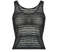 Maillots de corps femmes Sloggi FREE Evolve Tank Top Lace Noir T2