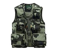 Maillots De Corps Homme - Veste pour Field Pofessional Emergency Field Fishing Pocket Vest (Ce1 XXL)