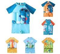 Maillots Deux Pièces Gilet Natation Garçon Bébé Combinaison Flottaison Maillot De Bain Bouée Intégré Plouf Flottant Fille Brassard Bebe 1 an Bouee Enfant 3 Ans Piscine Garcon Flotteur 4 2