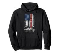 Mailman Postman Post Office Worker Patriotic Postal Worker Sweat à Capuche