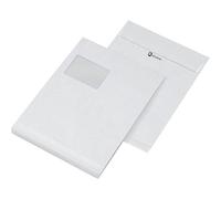 MAILmedia 30004337 MAILmedia Enveloppes d'expédition à soufflet Securitex DIN C4 avec fenêtre blanc avec 5,0 cm de soufflet, 25 pcs.