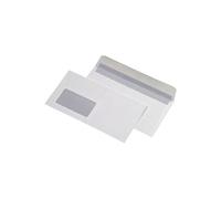 Mailmedia briefumschl?ge c5 haftklebend, mit fenster, wei§ 25711 0 G
