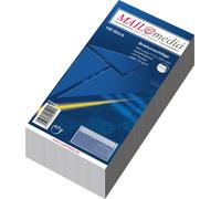 MAILmedia enveloppe offset blanc DIN long avec fenêtre 100 enveloppes