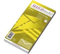 MAILmedia enveloppe offset blanc DIN long sans fenêtre adhésif humide 25 pièces