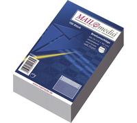 MAILmedia enveloppe offset blanche C6 sans fenêtre autocollante 100 pièces