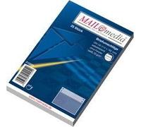 Mailmedia Enveloppe offset DL 110 x 220 mm blanche sans fenêtre