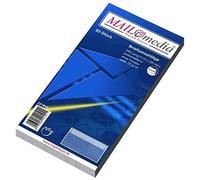 MAILmedia enveloppe offset blanche DIN long sans fenêtre autocollante 25 pièces