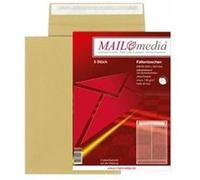 MAILmedia pochette à soufflets avec bande auto-adhésive, B4