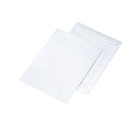 Mailmedia Pochettes d'expédition C4 adhésives sans fenêtre blanches