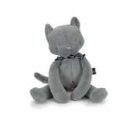 Peluche Chat Meloe - 37 cm Bleu Gris MA0261 Noir G