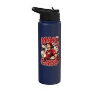 Mailwoman Postwoman Post Office Worker Mail Lady Stainless Steel Insulated Water Bottle