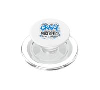 Mailwoman Postwoman Postman Post Office Crazy PopSockets PopGrip pour MagSafe