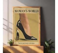 MAIMANG Affiches rétro, monde de la femme, impressions sur toile, affiches d'art féministe, chambre à coucher, appartement, art mural, décoration d'intérieur, affiche d'art, cadre 50x70 cm