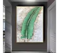 MAIMANG Peinture abstraite florale, art mural moderne, tableau pour salon, décoration intérieure (40x60cm/cadre intérieur)