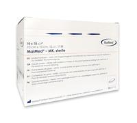 MAIMED Lot de 10 paquets de 10 compresses de gaze stériles 10 x 10 cm